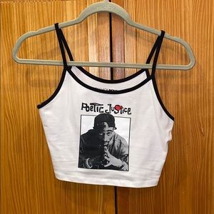 poetic justice crop top